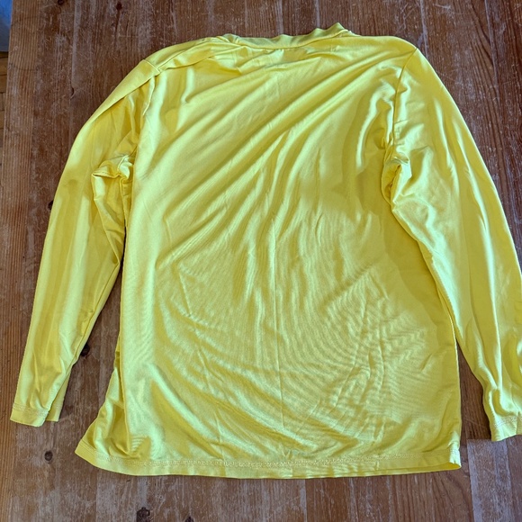 Cat & Jack Yellow Rashguard Swim Shirt – Youth XL (14) Husky / Plus - Picture 5 of 5